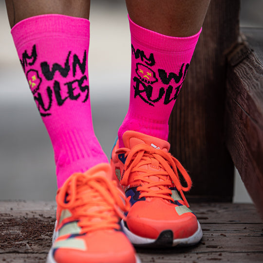 Calcetines Técnicos fucsia My own Rules
