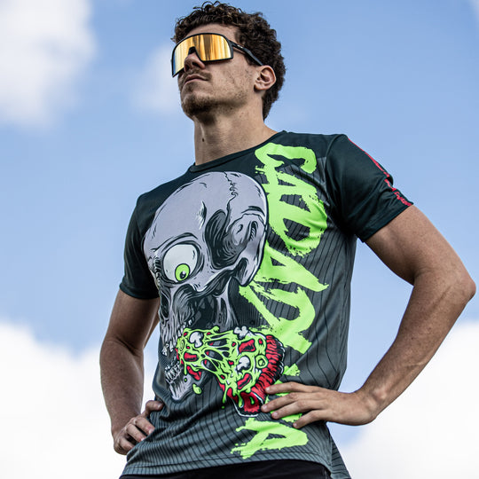 Camiseta Caradura Calavera Pizza