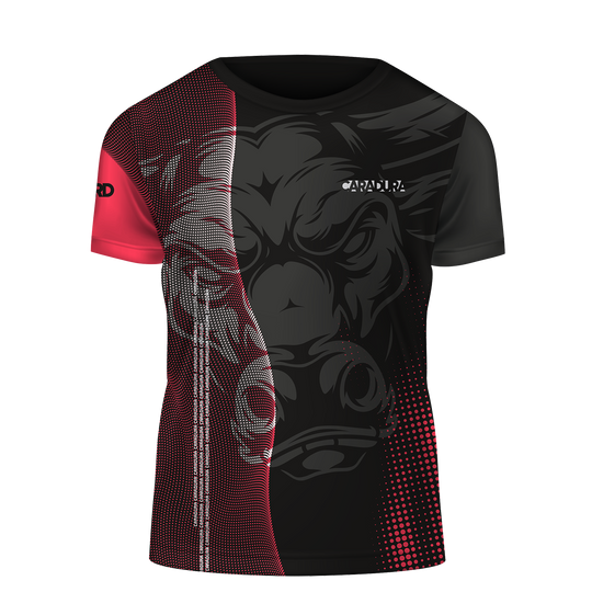 Camiseta Caradura Digital Bull Black