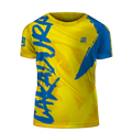 Camiseta Caradura Vamos Amarillo Azul