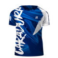 Camiseta Caradura Vamos Azul Blanco