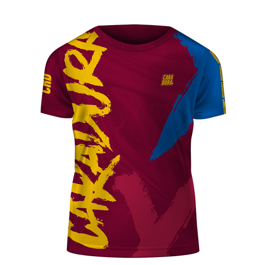 Camiseta Caradura Vamos Azul Granate