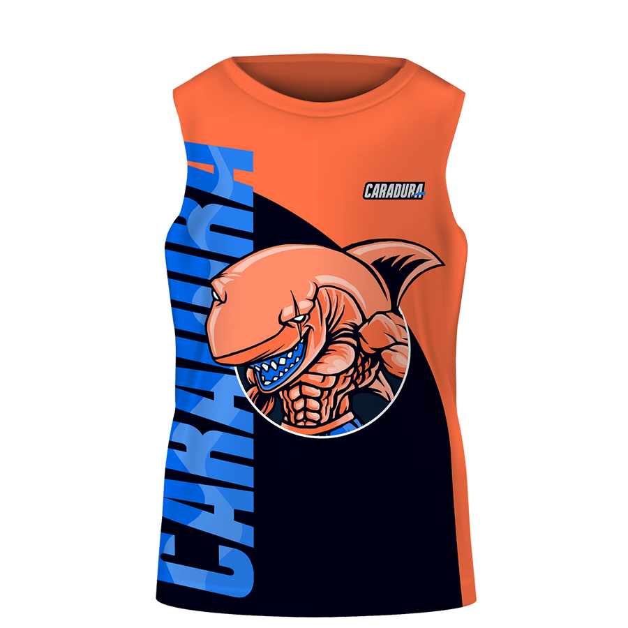 Camiseta Sin Mangas Fit Shark