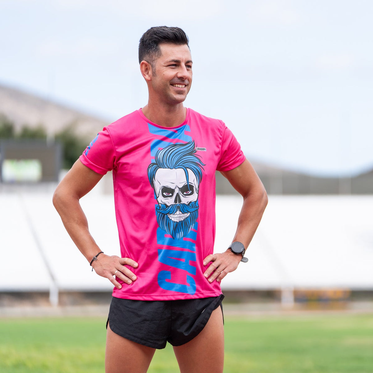 Camiseta Caradura Calavera Pink