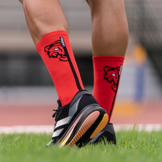 Calcetines Bordados Red Tiger