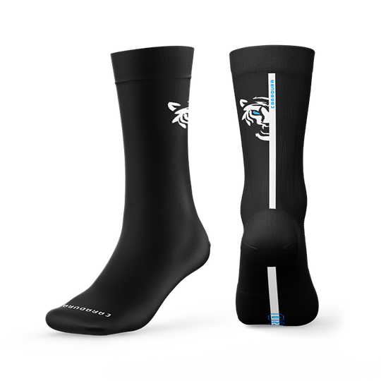 Calcetines Bordados Black Tiger