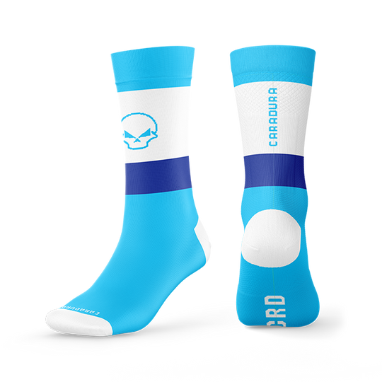 Calcetines Bordados Alien Azules