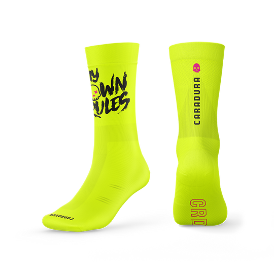 Calcetines Bordados MOR amarillo