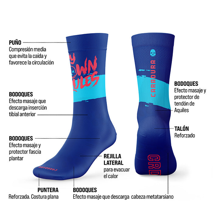 Calcetines divertidos para deporte American Socks Fresh - Mid High