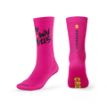 Calcetines Bordados MOR Fucsia