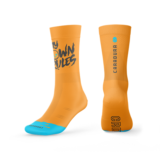 Calcetines Bordados MOR naranja