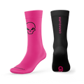Calcetines Técnicos Alien Negro + Alien Fucsia
