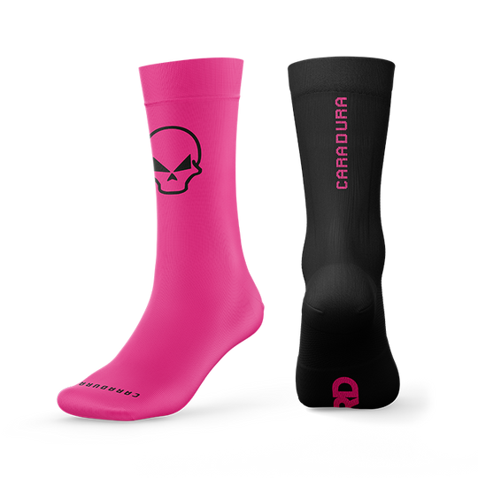 Calcetines Técnicos Alien Negro + Alien Fucsia