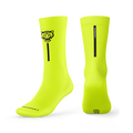 Calcetines Bordados Fluor Yellow Tiger
