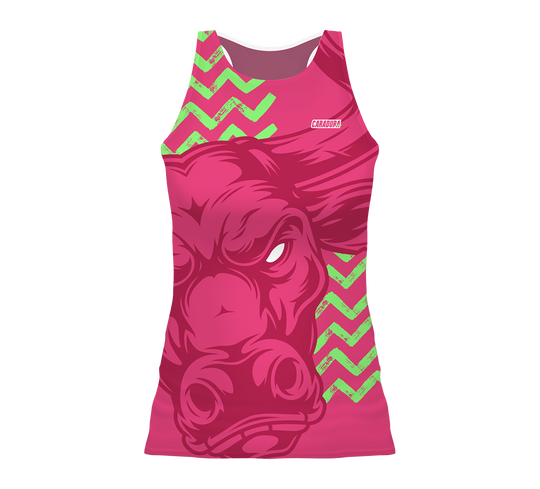Camiseta Nadadora Bull Your Own (NUEVO PATRÓN)