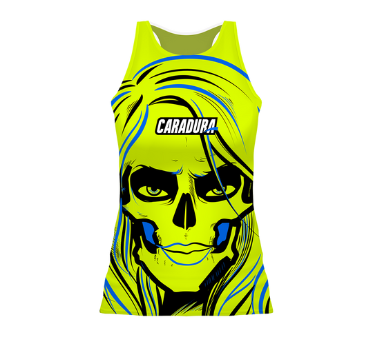 Camiseta Nadadora Calavera Amarilla (NUEVO PATRÓN)