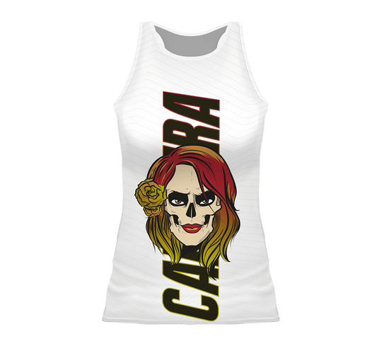 Camiseta Nadadora Calavera Baseball (NUEVO PATRÓN)