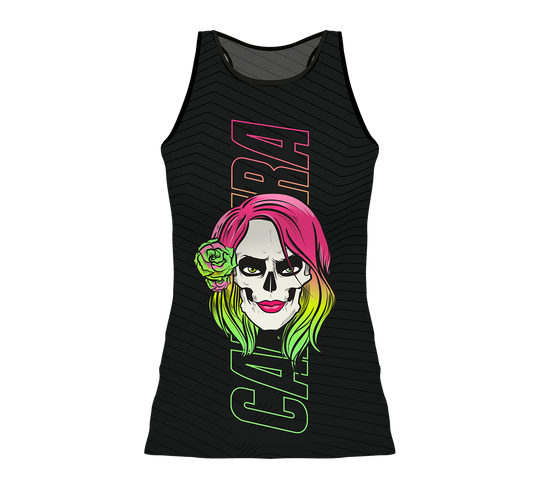 Camiseta Nadadora Calavera Neón (NUEVO PATRÓN)