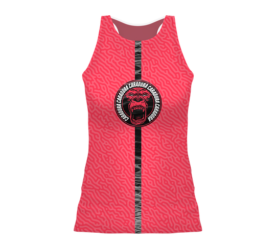 Camiseta Nadadora Print Roja (NUEVO PATRÓN)