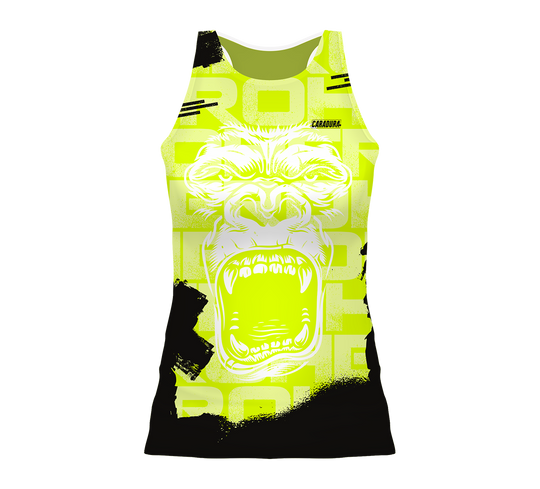 Camiseta Nadadora Hero Amarilla (NUEVO PATRÓN)