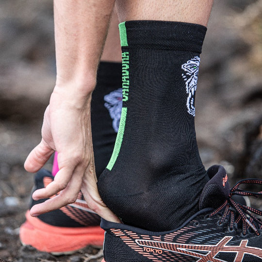 Calcetines Bordados Gorila Verde