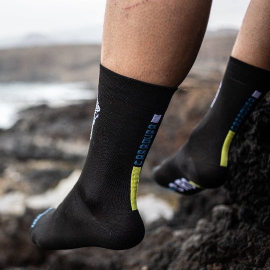 Calcetines Bordados Gorila Canario