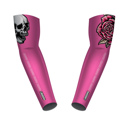 Manguitos Caradura Calavera Rosa