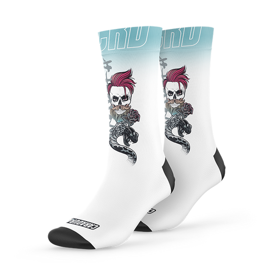 Calcetines Calavera Azul