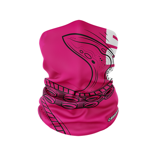 Braga de Cuello Caradura Pulpo Fucsia