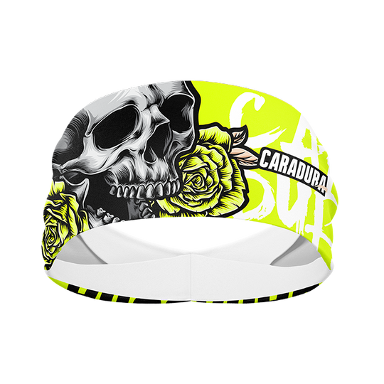 Headband Calavera Amarilla