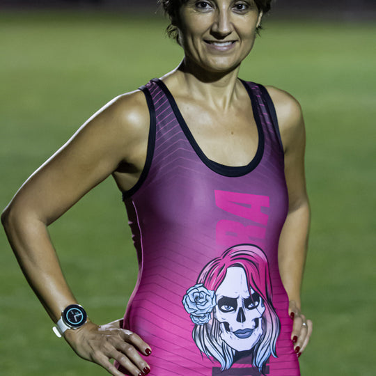 Camiseta Nadadora Calavera